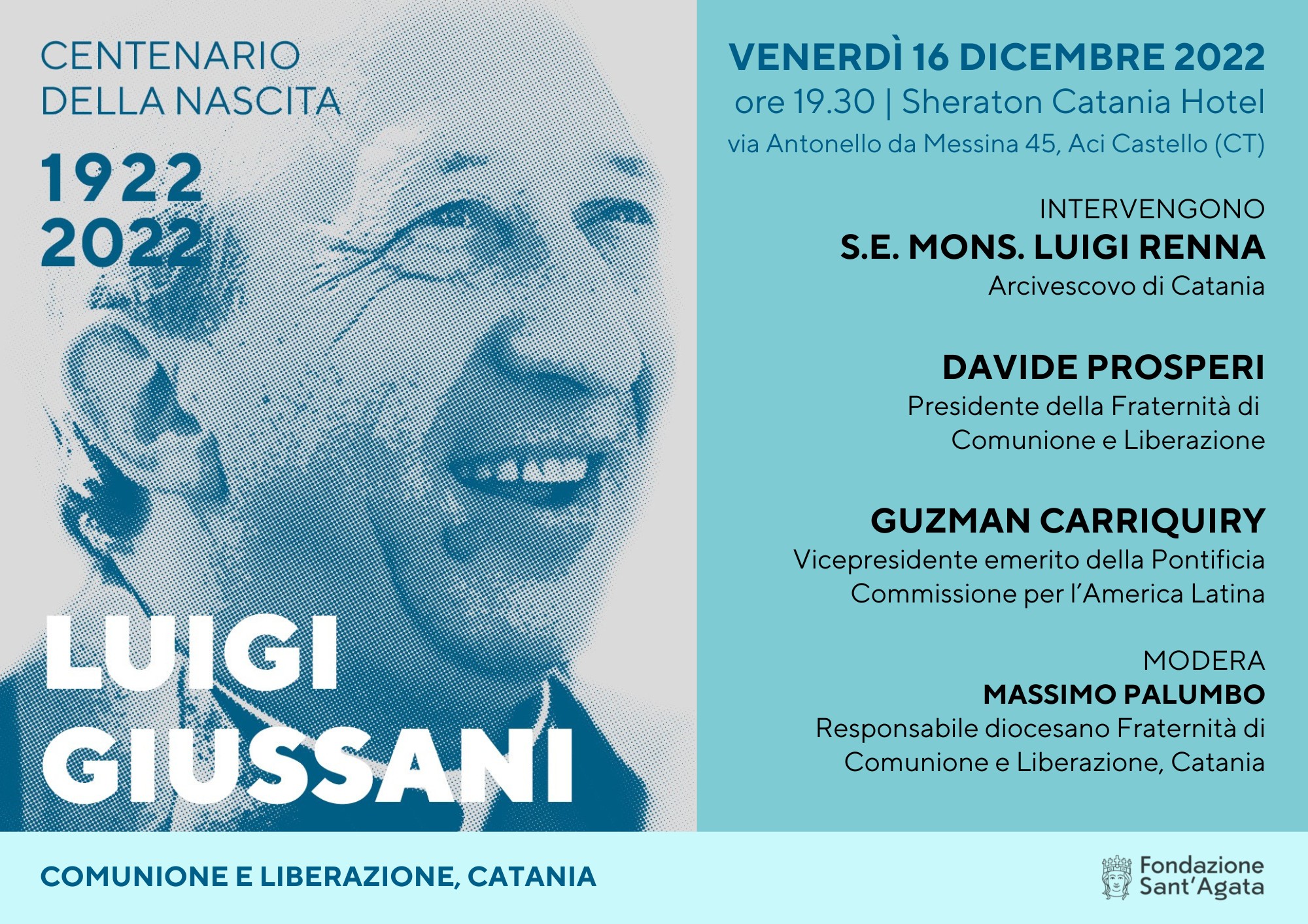 Sicilia: a Catania convegno per il centenario della nascita di Don Luigi Giussani