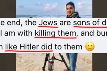 Giornalista palestinese fa proclami nazisti